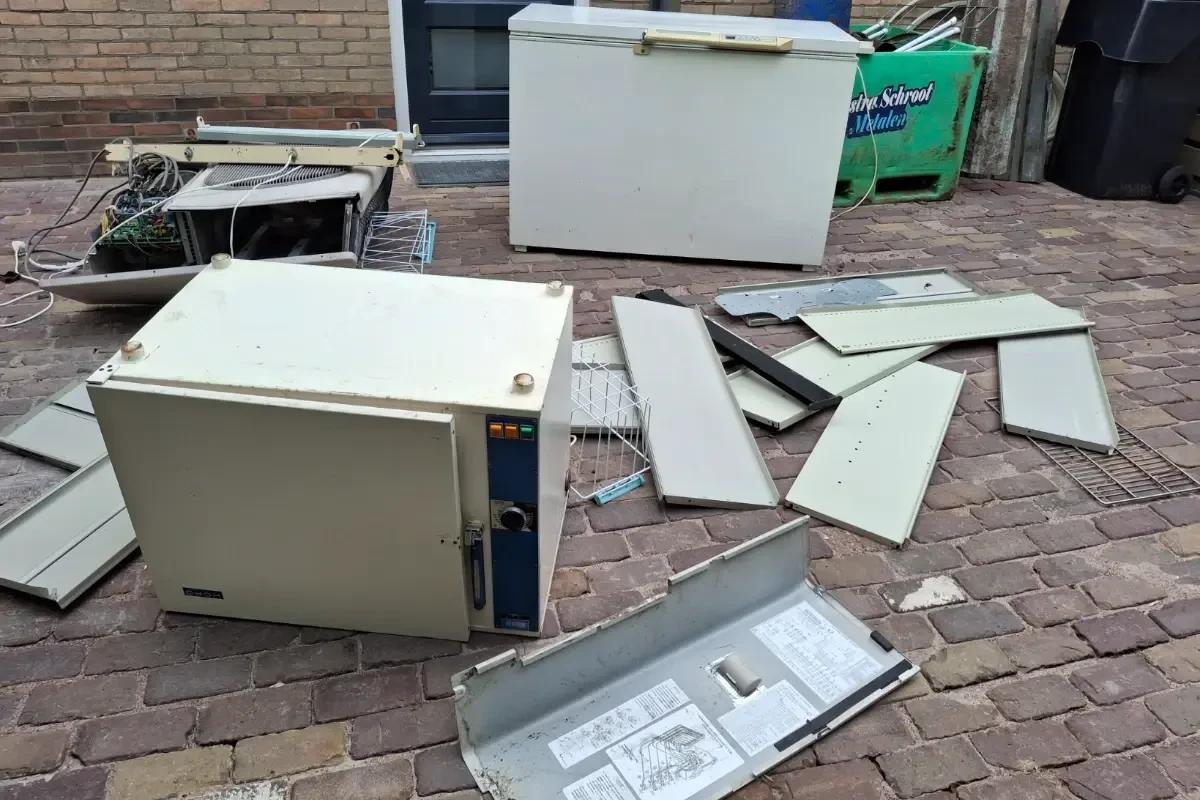 Huishoudelijke apparaten afvoeren