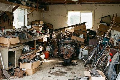 Garage of schuur ontruimen
