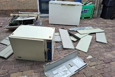 Huishoudelijke apparaten afvoeren
