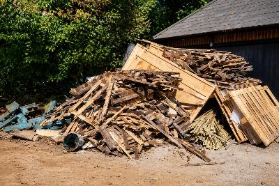 Afvoer van bouw-en sloopafval