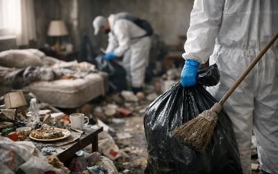 Hoe ernstig vervuilde woning opruimen?