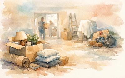 7 fouten bij woning leeghalen voorkomen