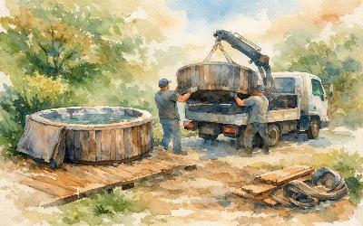 Hottub laten verwijderen zonder gedoe